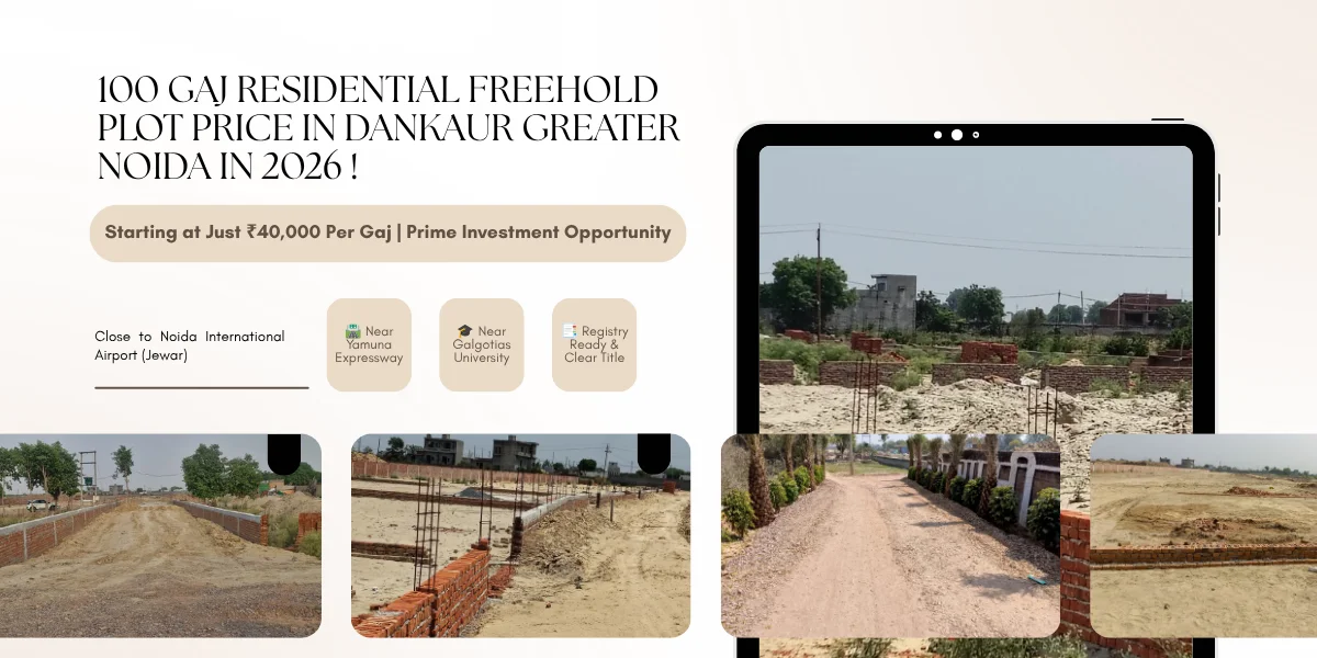Freehold plots in greater noida