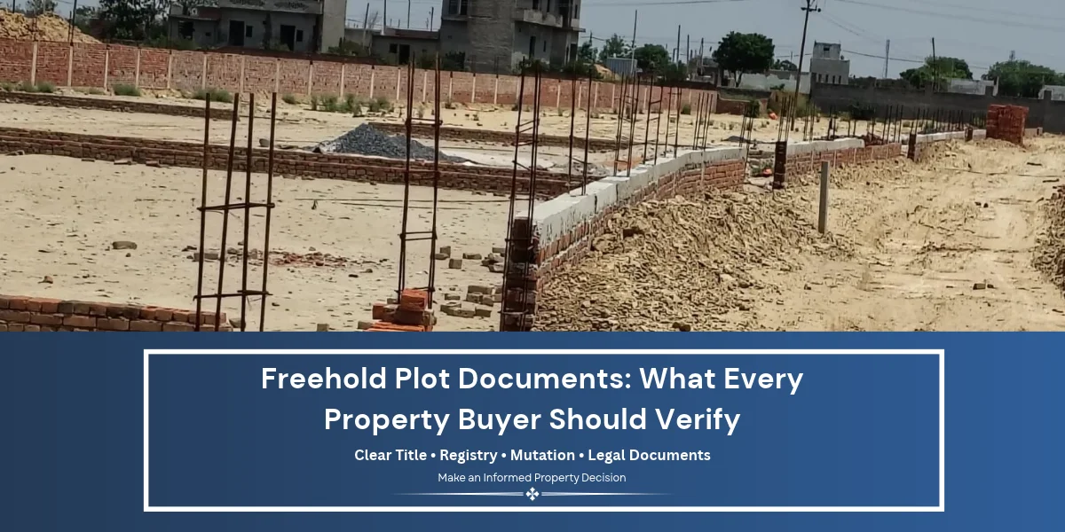Freehold plots Documants